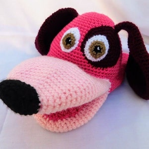 PATTERN PDF Hand Puppet Amigurumi Toy Crochet “Belita” Dog Puppy