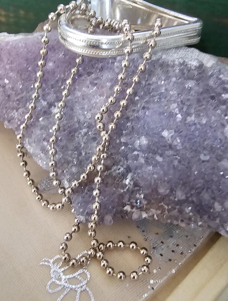 Silver Spoon Heart Necklace Love Necklace HN2 Etsy