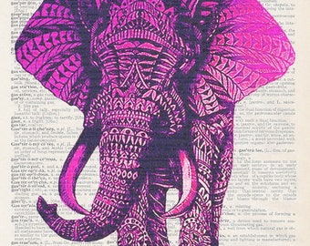 Elephant Pink | Art Print