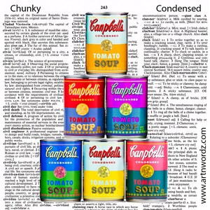 Stacked Cans | Coaster 4pc Set