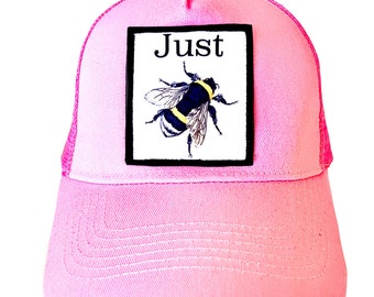 Just Bee Hat | Wearable Art | Trucker Hat