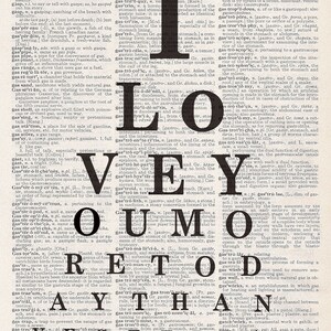 I Love You More Today | Art Print