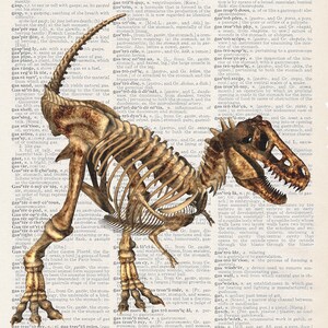 T-Rex Bones | Art Print