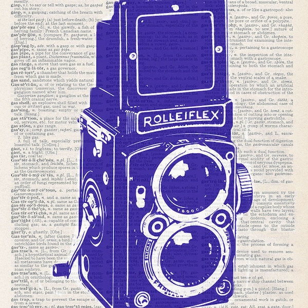 Rolleiflex Camera | Art Print