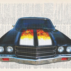 Muscle Chevy | Art Print