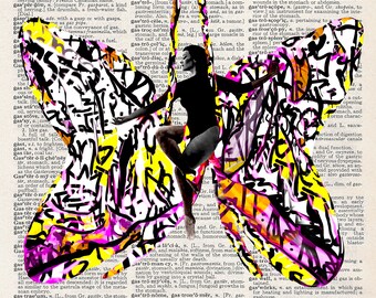 Graffiti Wings | Art Print