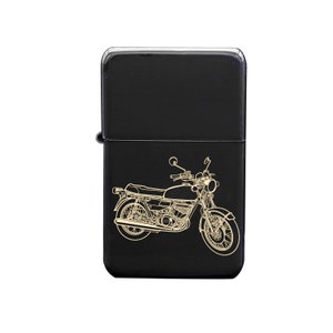 Premium Suzuki GT250 Motorcycle Lighter - Choice of Colours - Classic Bikers Motorbike Smokers Gift Idea