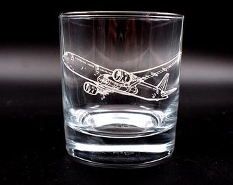 Boeing 787 Dreamliner Aircraft Tumbler Glass | Themed Aviation Gift  Birthday, Christmas, Wedding, Retirement | Select Style