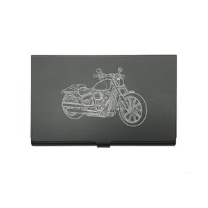 HD Breakout Motorrad Black Credit Debit Visitenkartenhalter - Bikers Workshop Motorrad Vertrieb Marketing Geschenkidee