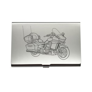 Motorrad Stahl Kredit Debit Visitenkartenhalter - Superb Bikers Motorrad Showroom Sales Geschenkidee