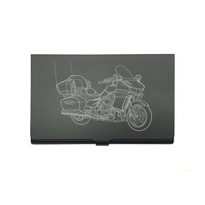 Yamaha Star Venture Motorcycle Black Credit Debit Visitekaarthouder - Superb Bikers Motorbike Showroom Trade Marketing Cadeau-idee