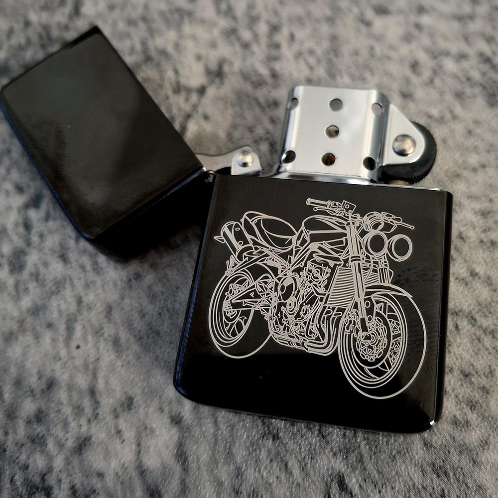 Personalised Street Triple Motorcycle Lighter - Choice of Colours - Bikers  Riders Street Fighter Motorbike Smokers Gift Idea