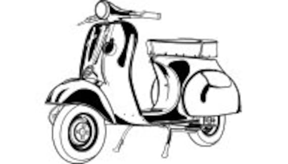 vespa cigarette lighter Premium Brass Italian Scooter Bike Windproof Refillable Lighter - Choice of  Colours - Great Scooter Rider Club Smokers Gift