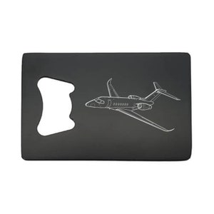 Cessna 560 Business Jet Flaschenöffner - Graer Berufspilot Luftfahrt Geburtstag Weihnachten Geschenkidee - kann personalisieren