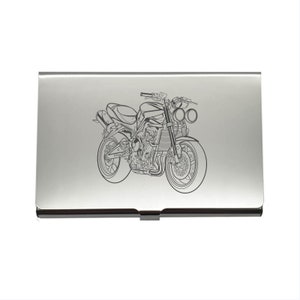 Street Triple Motorrad Visitenkartenhalter - Superb Biker Motorrad Marketing Werkstatt Verkauf Showroom Idee