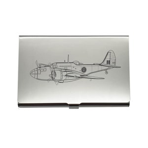 Martin 187 Baltimore Aircraft Steel Business Kreditkartenhalter - Vintage Museum Aircraft Marketing Freiberuflicher Ausbilder Geschenk