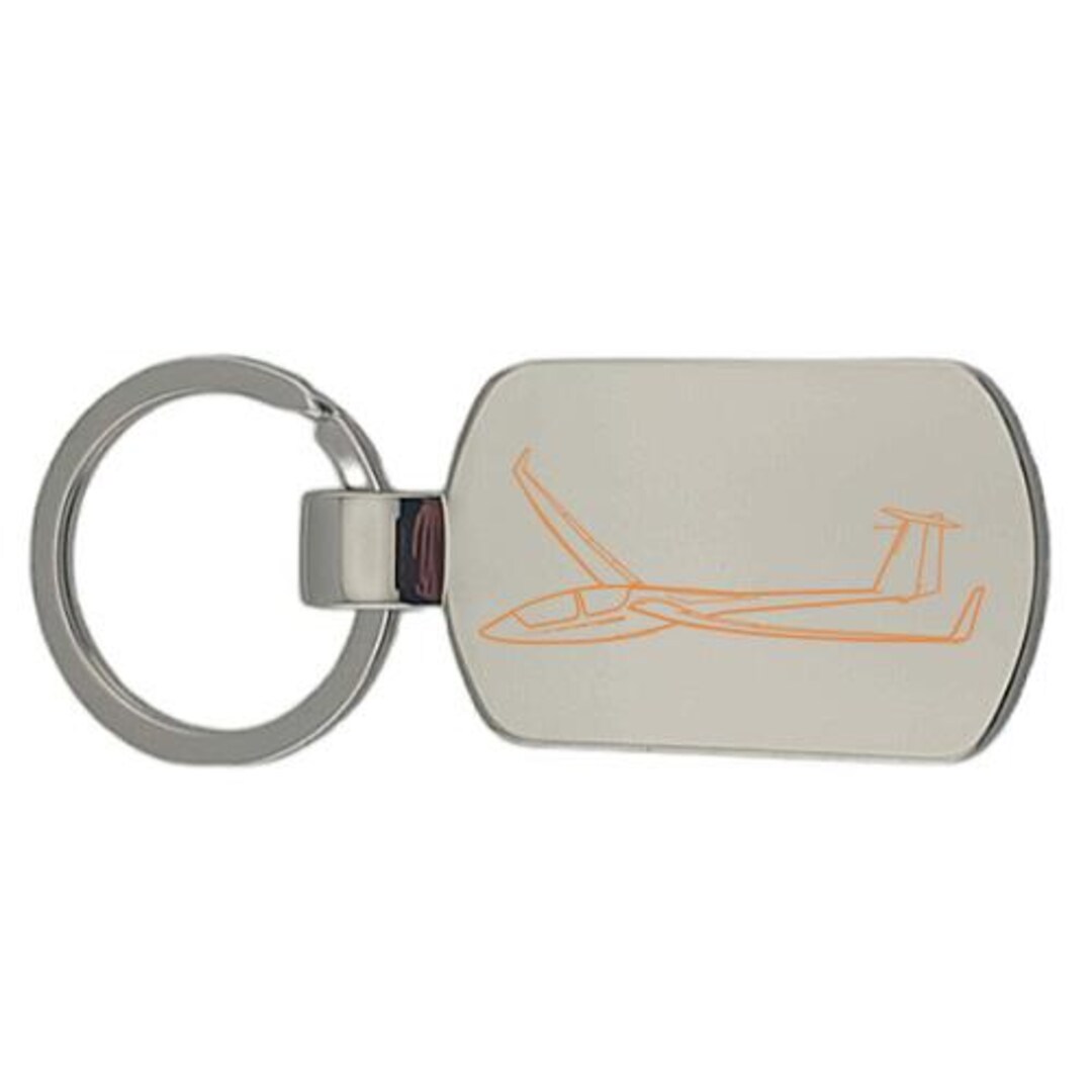 Personalised ASH25 Glider Aircraft Keyring - Choose Design - Private ...