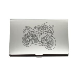 Aprilia RS660 Motorrad Stahl Kredit Debit Visitenkartenhalter - Superb Bikers Motorrad Showroom Sales Geschenkidee