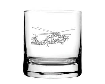 Sikorsky SH60 Seahawk Helicopter Tumbler Glass | Military Aviation Pilot Gift Birthday, Christmas, Wedding, Retirement | Select Style
