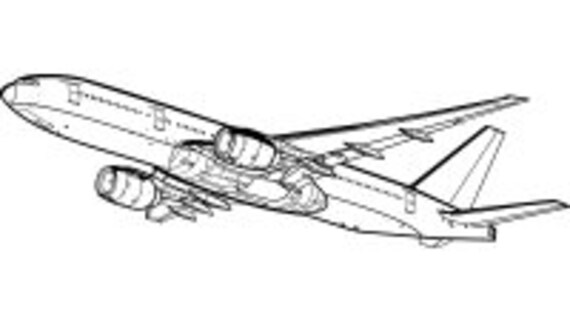 Printable Boeing 777 Coloring Pages 1024x768