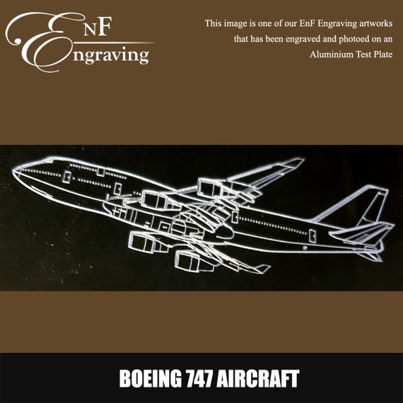 Encendedor de estrellas de avión Boeing 747 personalizado 5 | Etsy España