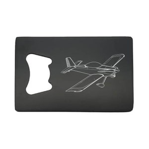 American Vans RV4 Kit Plane Aircraft Bottle Opener - Fantastic Aviation Pilot themed Gift idea for the Home Bar - Can Be Personalised