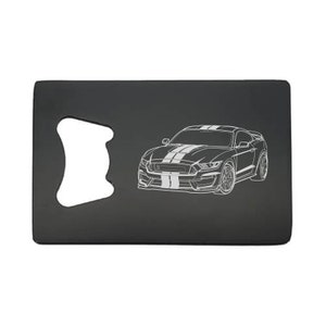 Ford Shelby Mustang Car Bottle Opener - Perfect Muscle Car Driver Enthusiast Gift for the Home Bar - Can Be Personalised