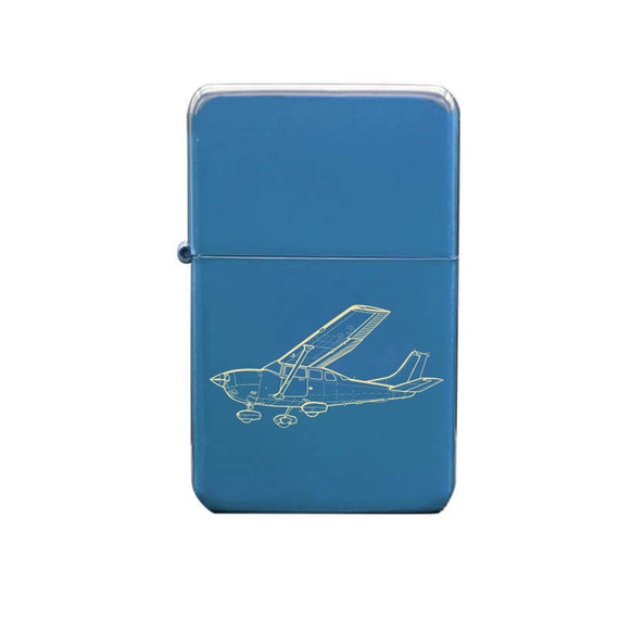 Personalised Cessna 206 Aircraft Lighter - Choice of Colours - Many  Engraving Options - Great Pilots Aviation Smokers Boxed Gift