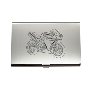 Yamaha YZF R1 Motorcycle Steel Credit Debit Business Card Holder -  Superb Bikers Motorbike Showroom Sales Gift Idea