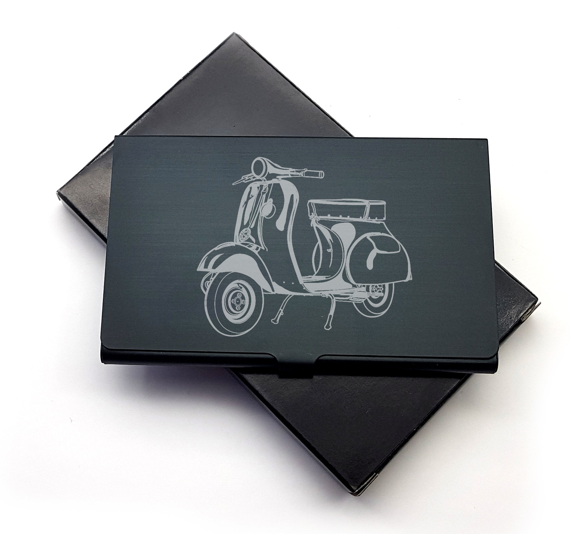 Vespa Scooter Business/Credit Card Holder Great Biker Gift 384 Vespa Scooter Business/Credit Card Holder Great Biker Gift 384