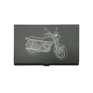 Suzuki Gt250 Motorrad-Kartenhalter - Visitenkartenetui - Biker Classic Motorrad Showroom Verkaufsförderung Geschenk