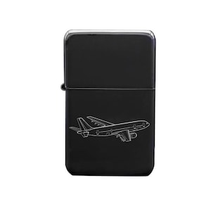 Personalised Airbus A300 Passenger Aircraft Lighter  - 5 Colours Available - Superb Premium Quality Aviation Themed Smokers Gift Idea