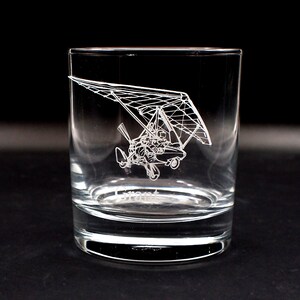 Pegasus Microlight Trike Tumbler Glass - Powered Kite Flying Trike Pilot Aviation Birthday Wedding Retirement Gift Idea