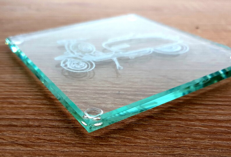 EnFEngraving Gold Finch Bird Coaster - Thumbnail 4