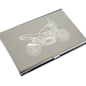Biker-Suzuki GSX Motorrad Visitenkartenhalter - Superb Motobike Sales Marketing Work Shop