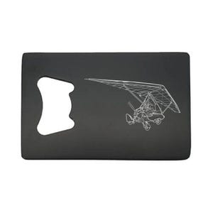 Pegasus Microlight Trike Bottle Opener Selection - can be Personalised - Kite Flying Pilots Engraved Aviation Birthday Souvenir Gift