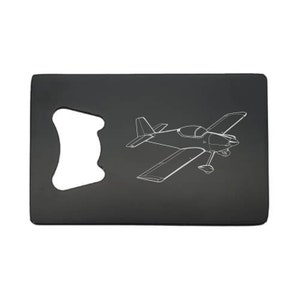 American Vans RV6 Aircraft Bottle Opener Engraved - Can Personalise - Superb Pilots Engineer Birthday Christmas Gift