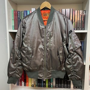 vintage design ma-1 flight jacket 古着 Vintage 80's【ALPHA INDUSTRIES,INC.】Grunge MA-1 Flight