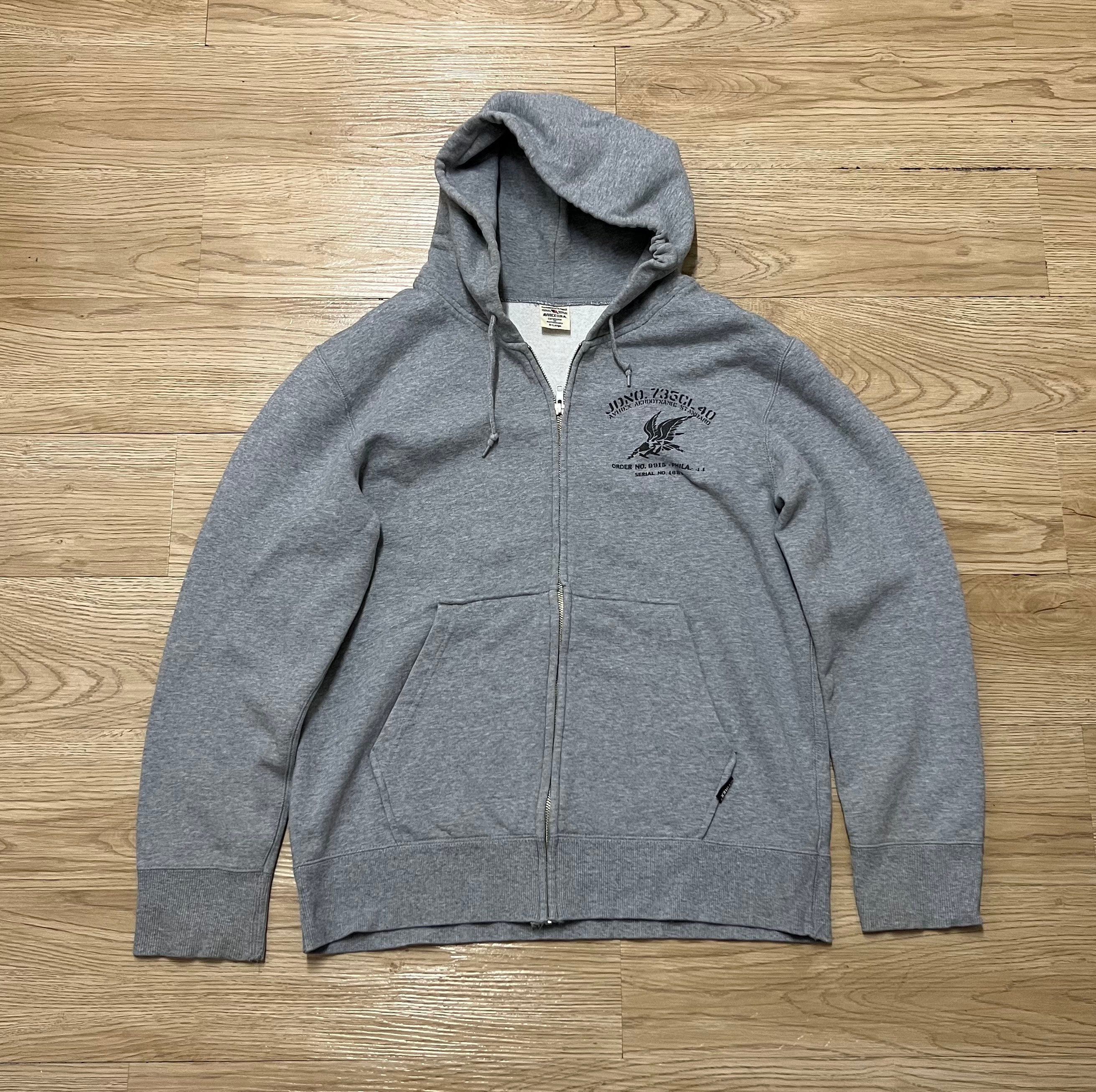 Avirex Hoodie - Etsy