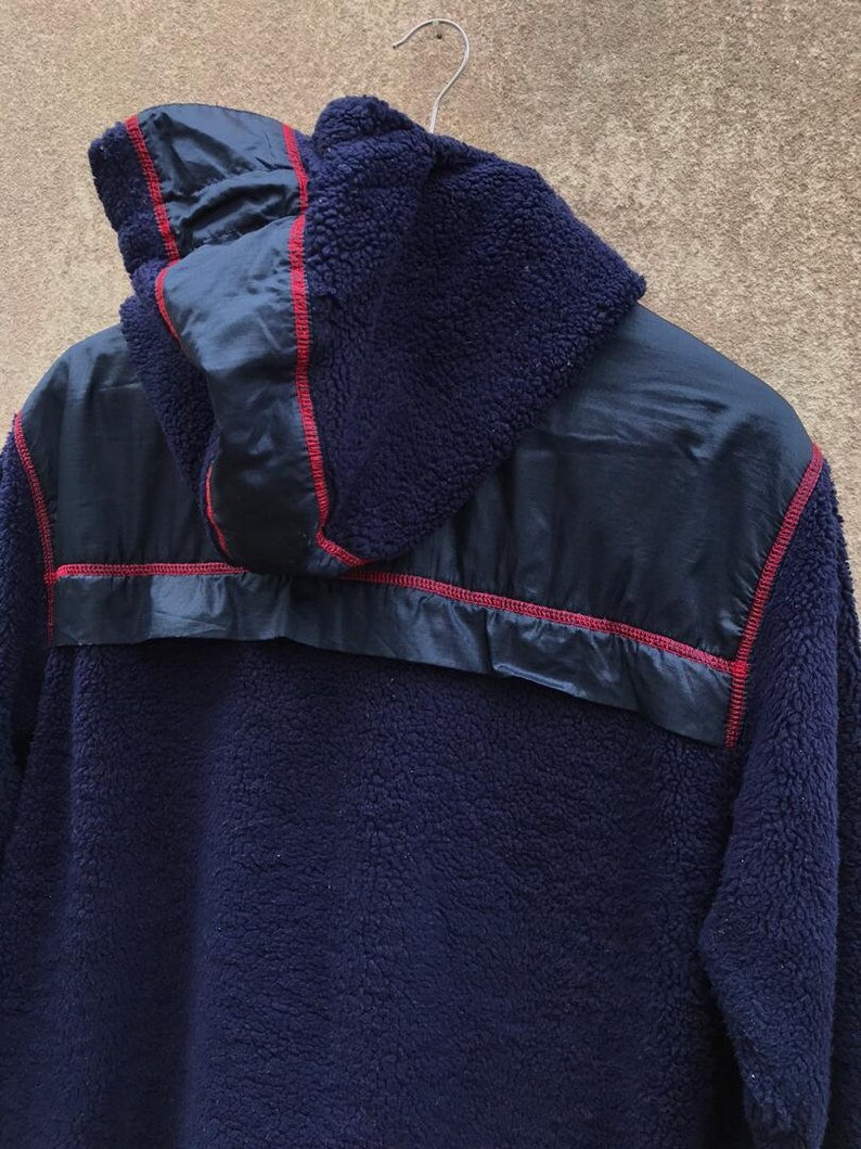 Vintage Hybrid Hoodie Jacket by TOMMY HILFIGER Medium Size