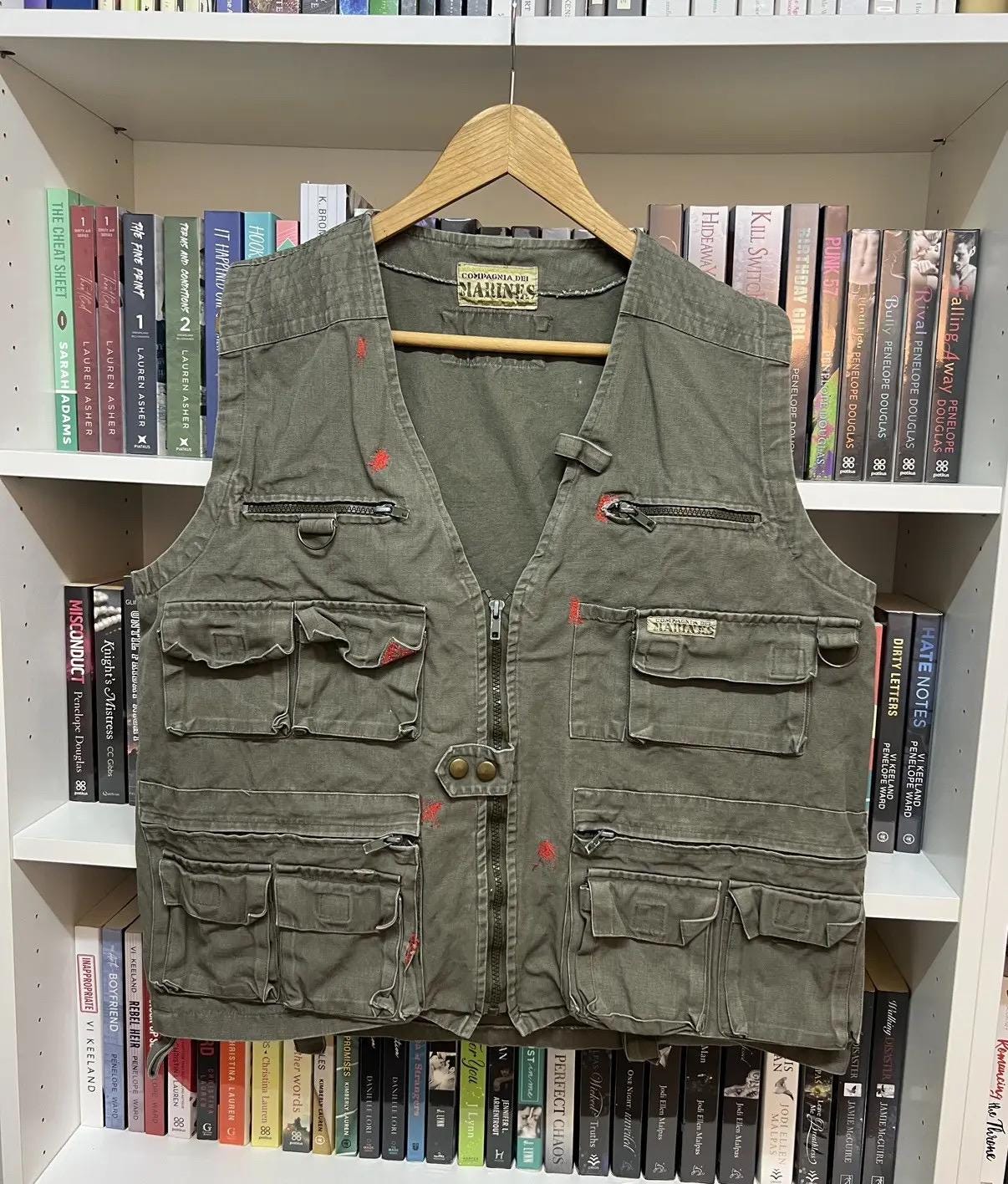 Vintage Compagnia Dei Marines Taktische Weste Große Größe