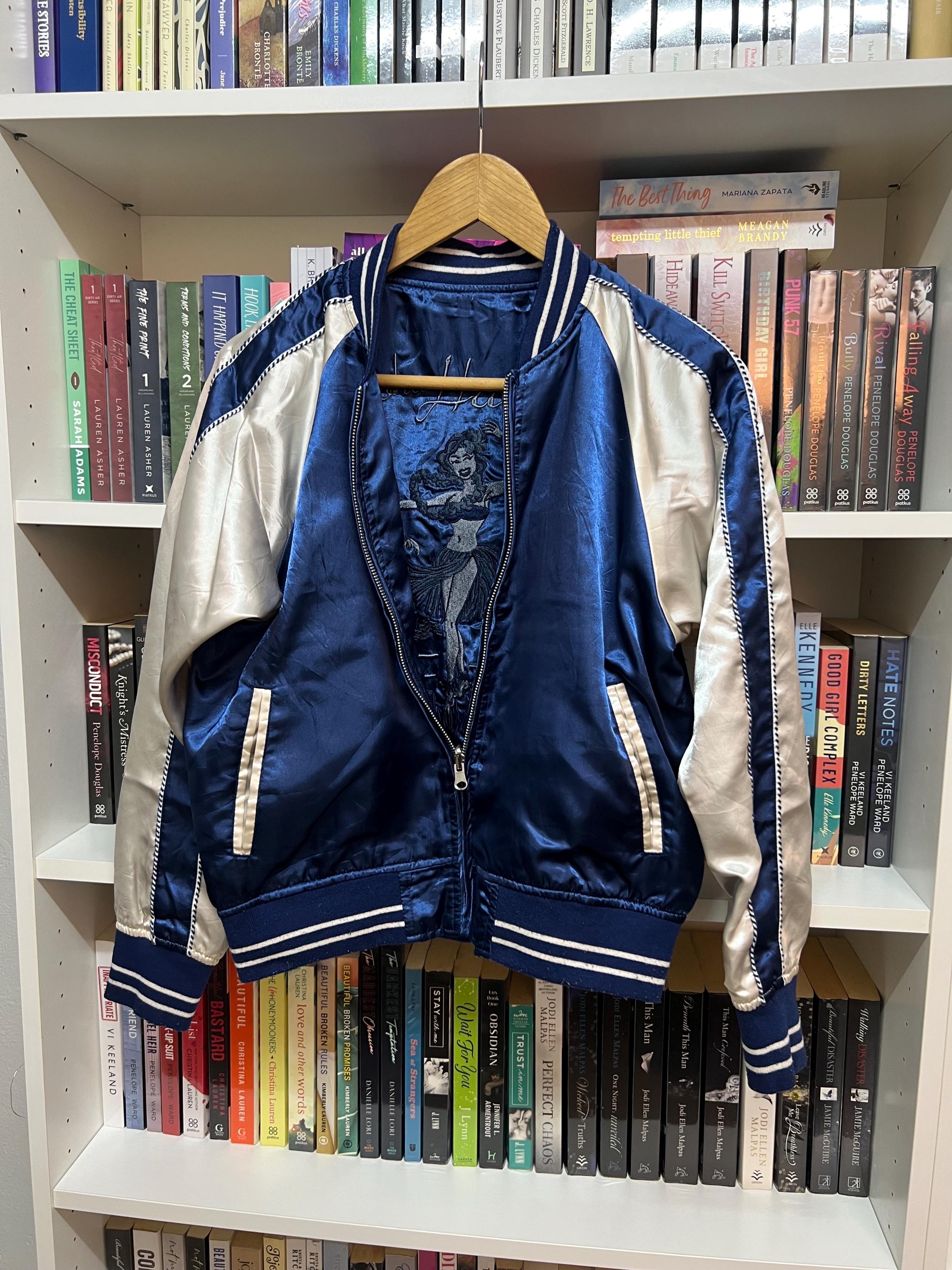 Reversible Satin Sukajan Jacket L - Etsy Reversible Satin Sukajan Jacket L - Etsy