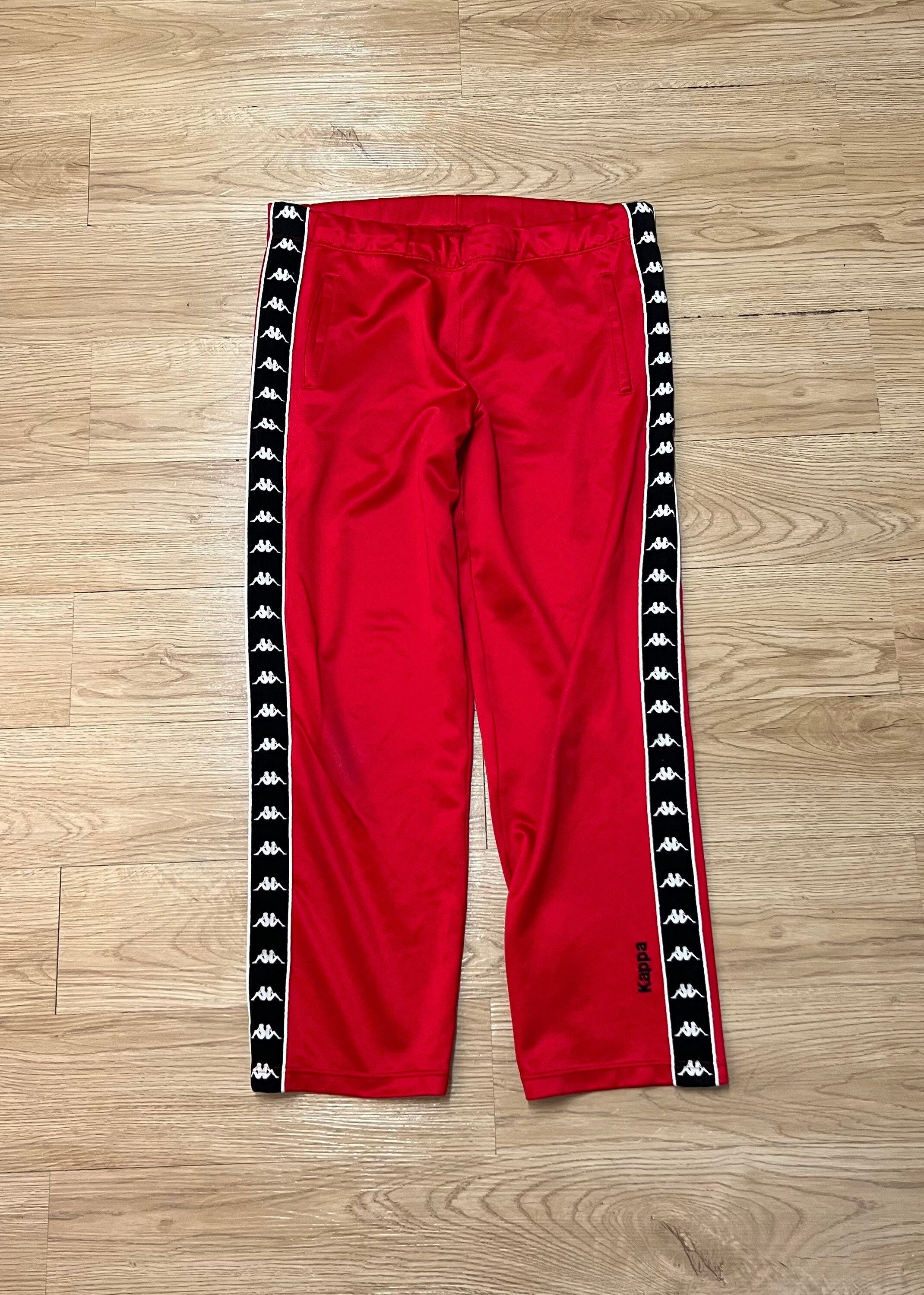 værdighed tofu Ananiver Kappa Side Tape Polyester Track Pants - Etsy