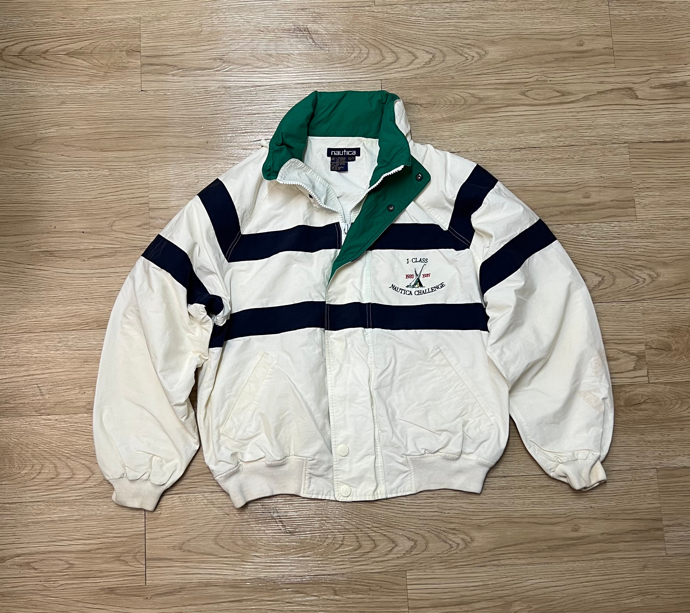Vintage Nautica J-class Jacket XL Size 