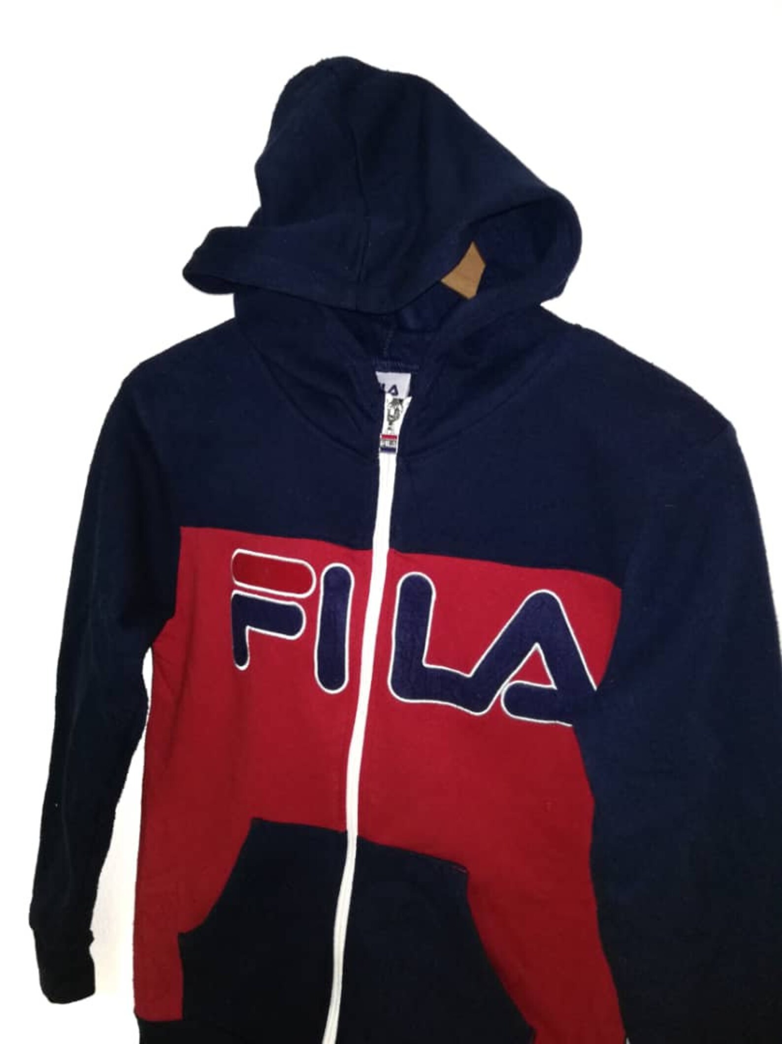 Vintage Fila Hoodie Size 150 for Boys Blue/Red/White | Etsy