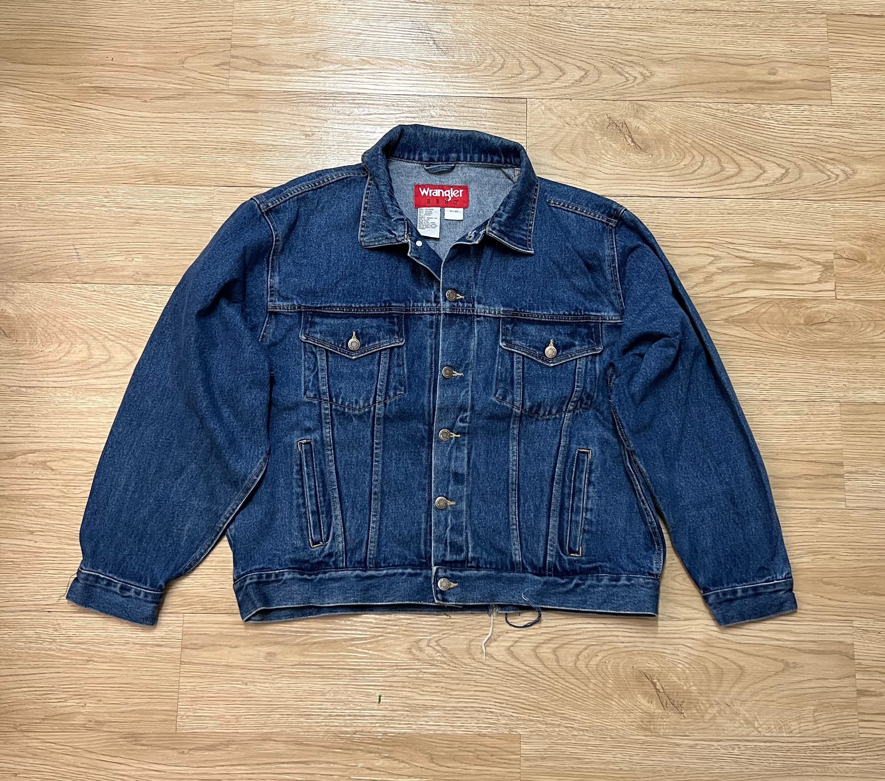 Wrangler Hero Jacket - Etsy UK