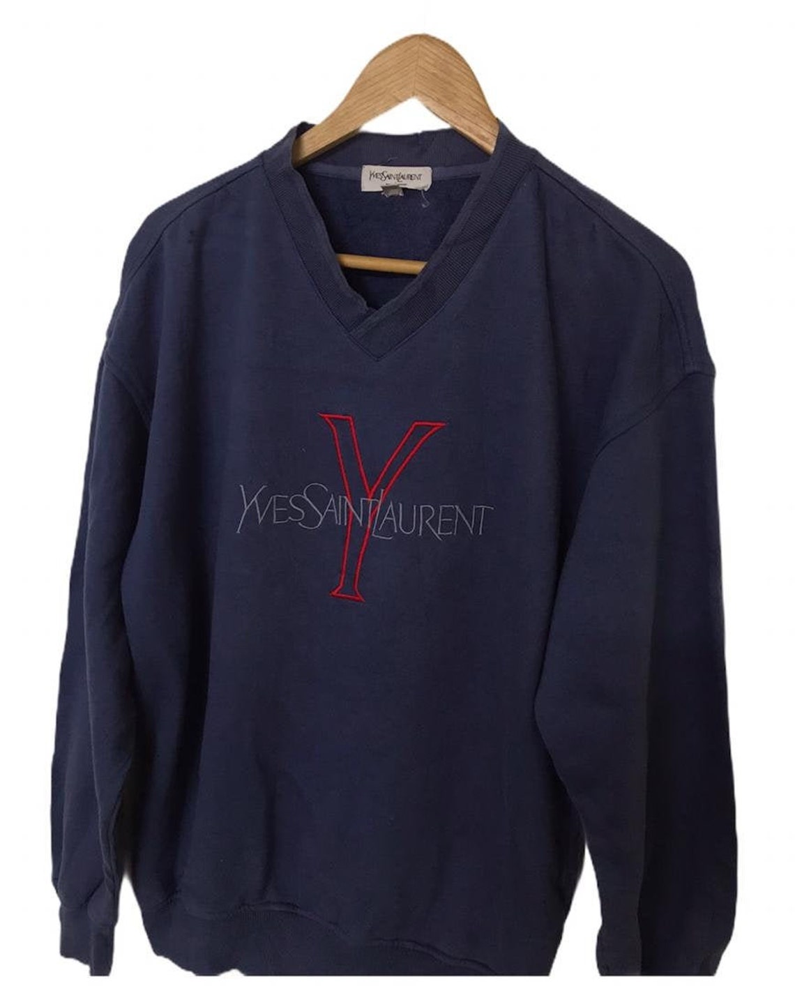 Vintage YSL Yves Saint Laurent bordado