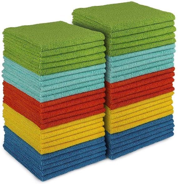 Made in Germany! Streak Free MicroFiber Cleaning Cloths 3 Pack FREE Shipping 