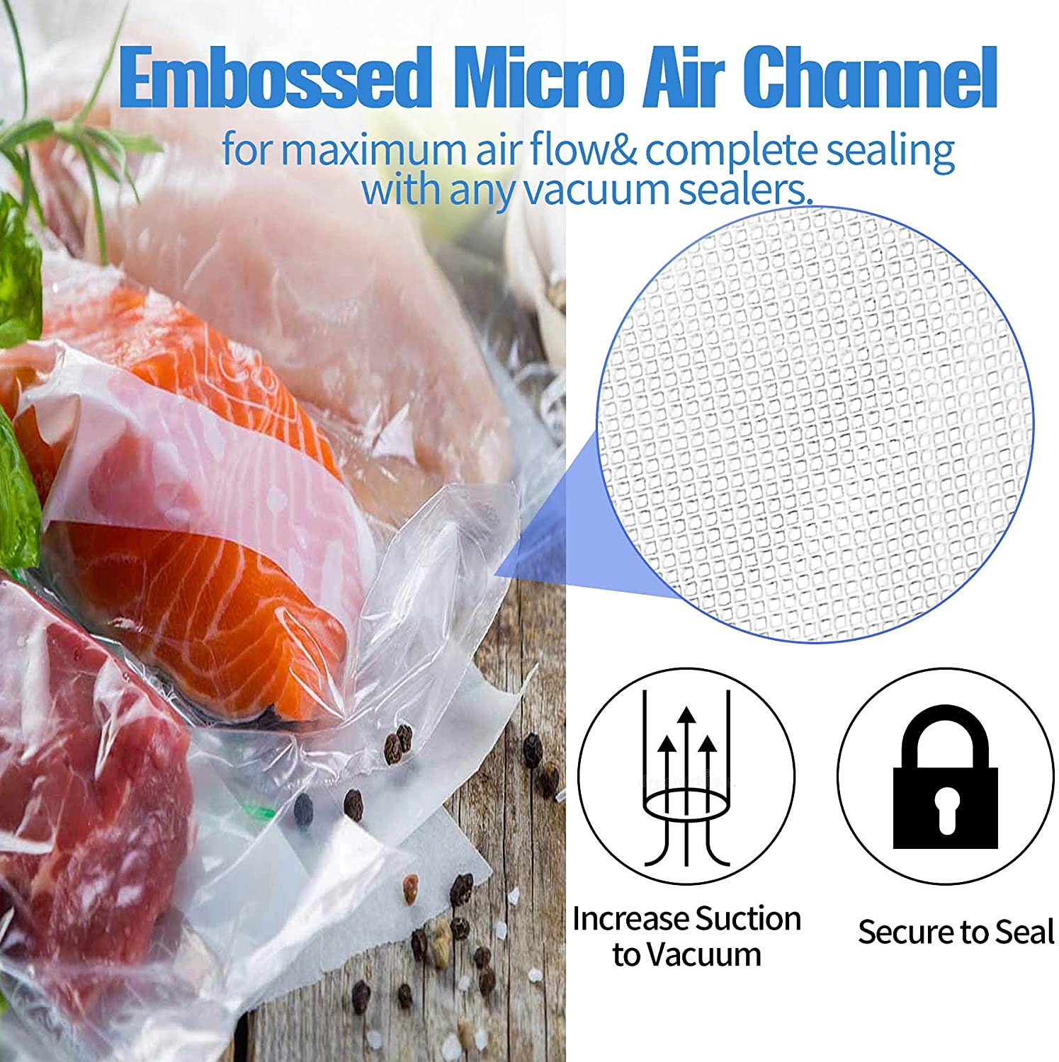 food suction bags