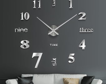 Grey African Parrot Wall Clock Home Office Bedroom Living Room Kitchen Decor Grey African Parrot Wall Clock Home Office Bedroom Living Room Kitchen Decor